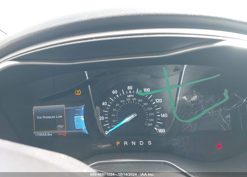 2016 FORD FUSION SE VIN: 3FA6P0H97GR255561