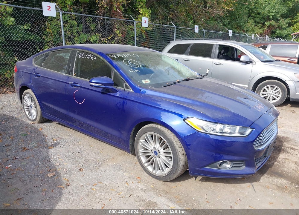 2016 FORD FUSION SE VIN: 3FA6P0H97GR255561