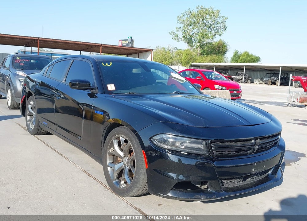 2018 DODGE CHARGER R/T RWD VIN: 2C3CDXCT1JH114817