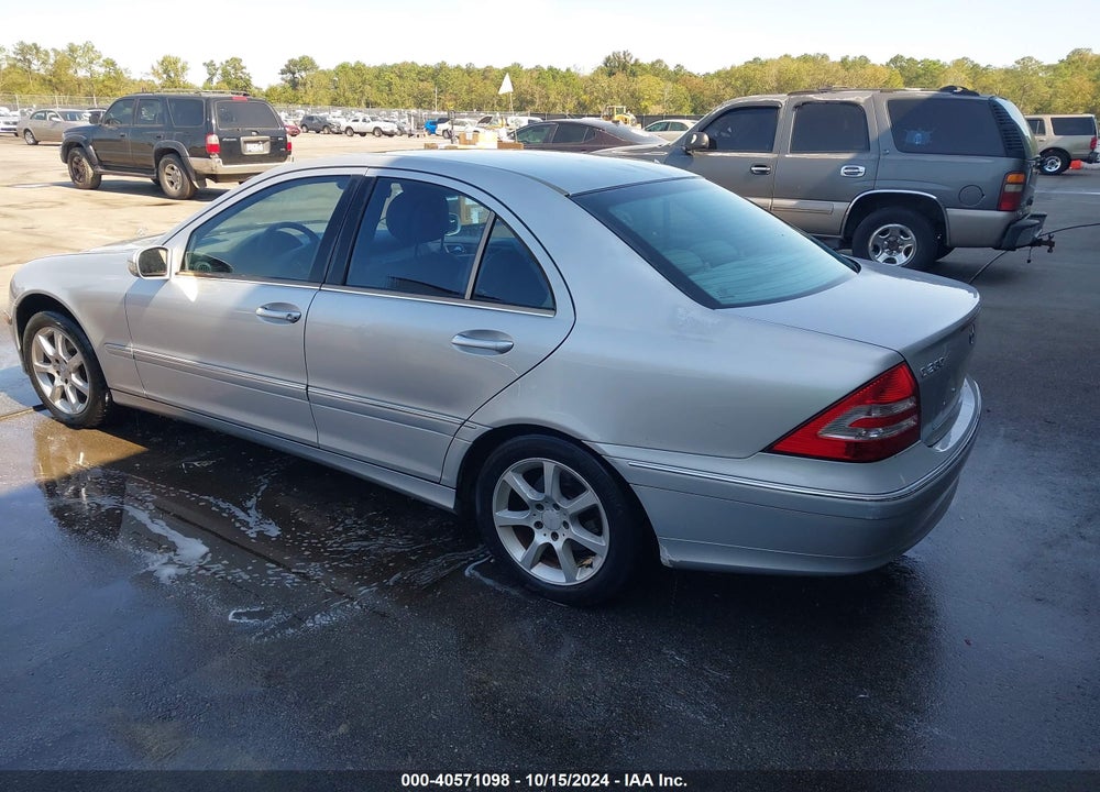 2007 MERCEDES-BENZ C 280 LUXURY VIN: WDBRF54H67A952684