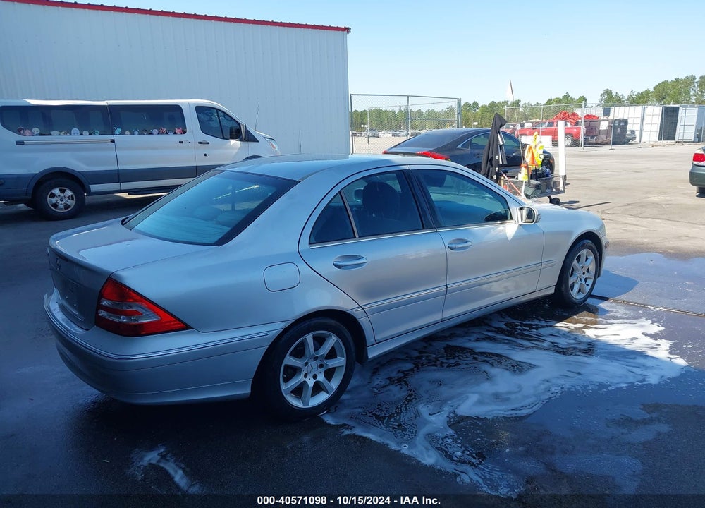 2007 MERCEDES-BENZ C 280 LUXURY VIN: WDBRF54H67A952684