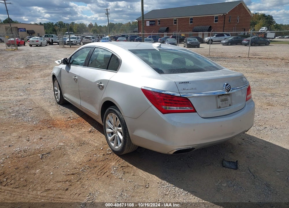 2015 BUICK LACROSSE LEATHER VIN: 1G4GB5G38FF296750