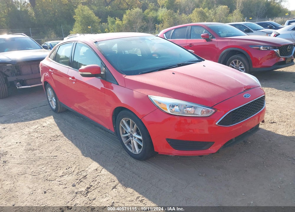 2015 FORD FOCUS SE VIN: 1FADP3F22FL342604