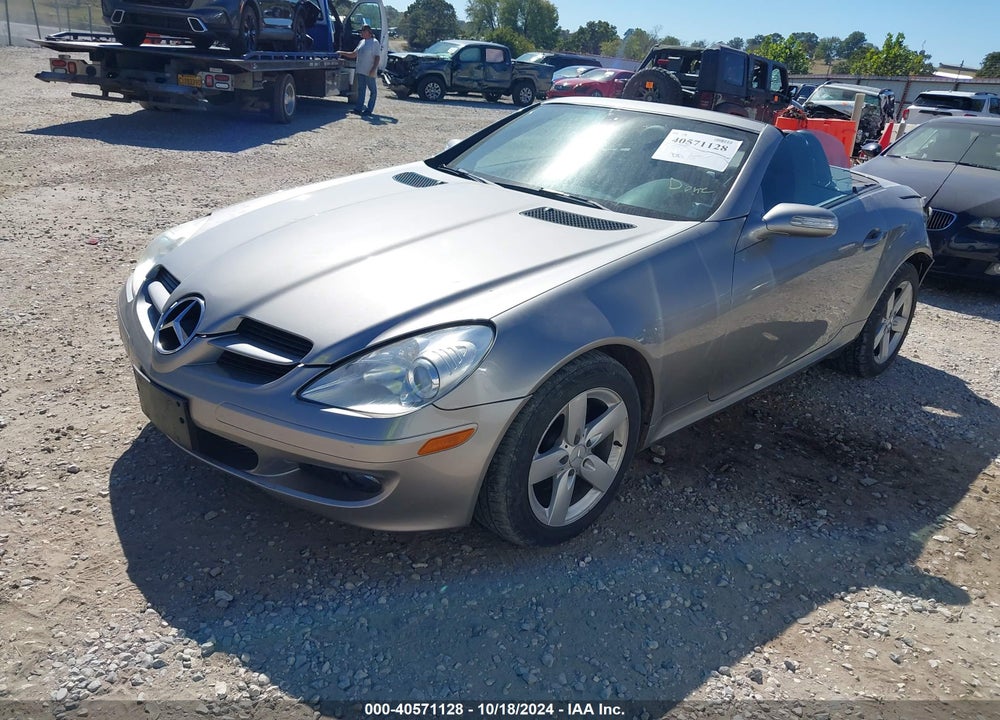 2007 MERCEDES-BENZ SLK 280 VIN: WDBWK54F27F140931