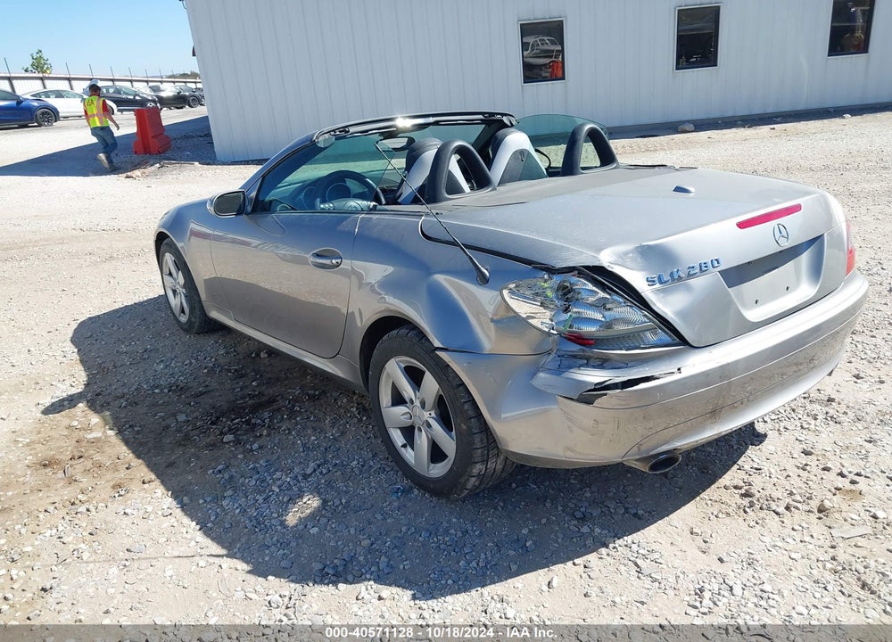 2007 MERCEDES-BENZ SLK 280 VIN: WDBWK54F27F140931