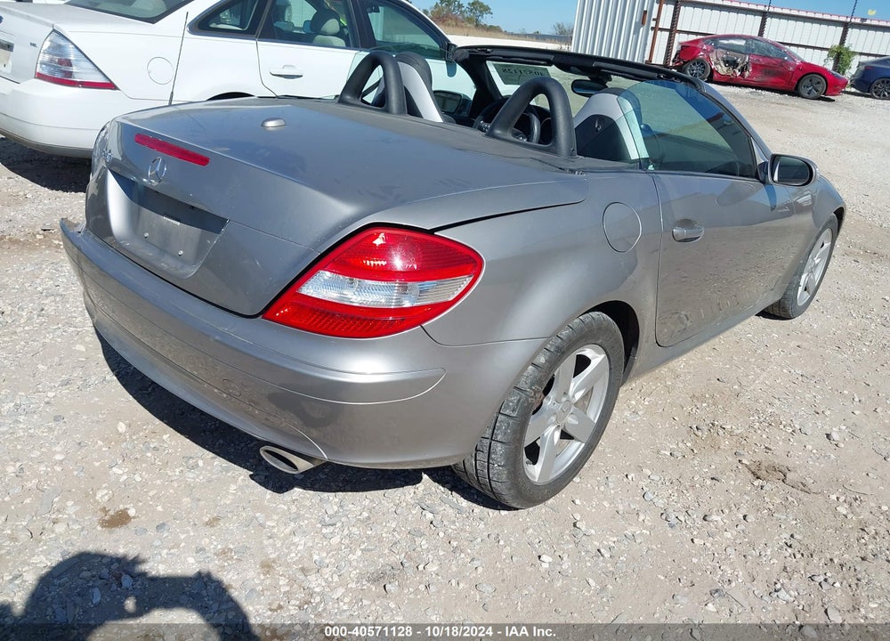 2007 MERCEDES-BENZ SLK 280 VIN: WDBWK54F27F140931