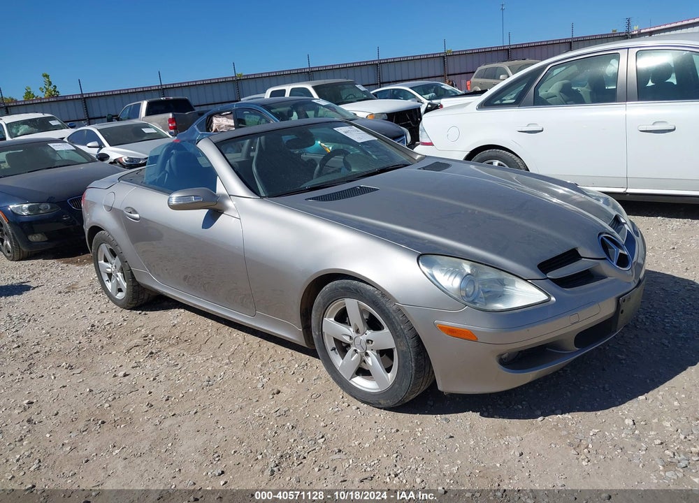 2007 MERCEDES-BENZ SLK 280 VIN: WDBWK54F27F140931