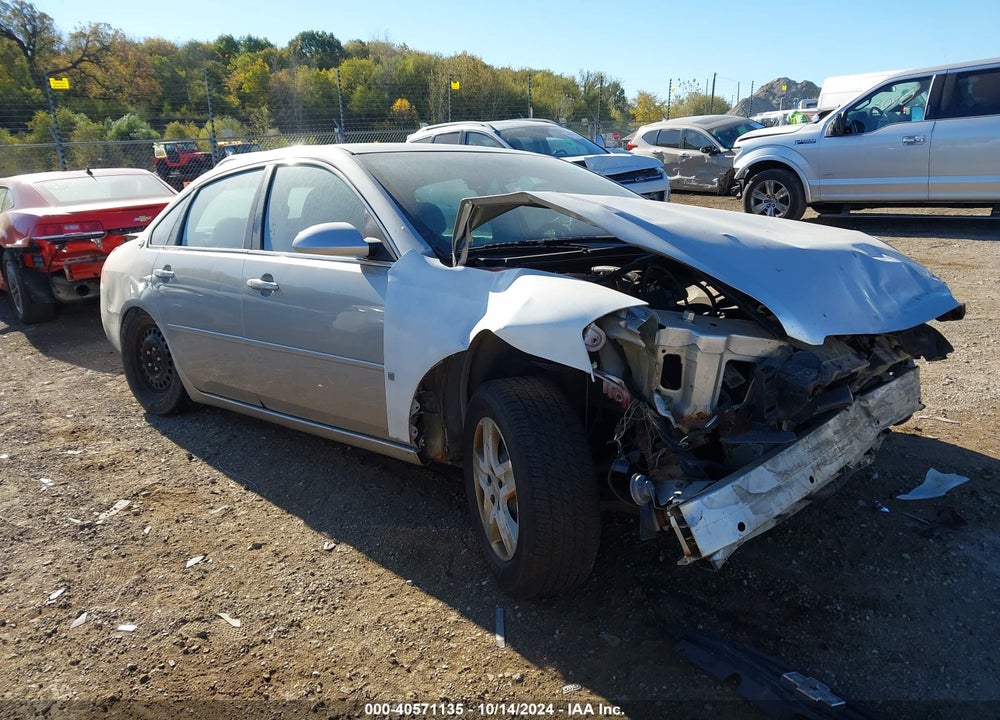 2007 CHEVROLET IMPALA LS VIN: 2G1WB55K779346308