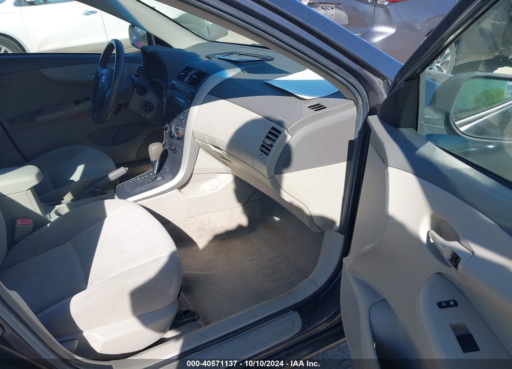 2009 TOYOTA COROLLA LE VIN: 2T1BU40E39C138991