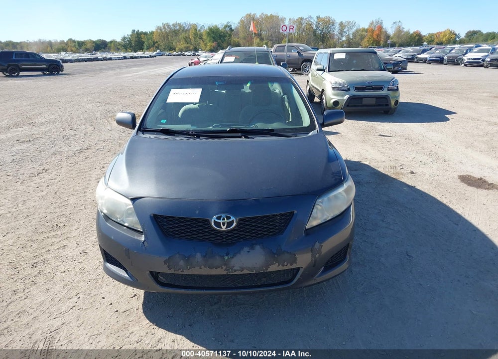 2009 TOYOTA COROLLA LE VIN: 2T1BU40E39C138991