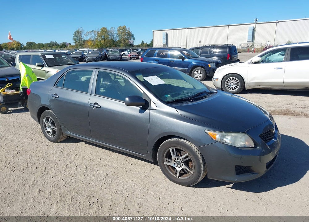 2009 TOYOTA COROLLA LE VIN: 2T1BU40E39C138991