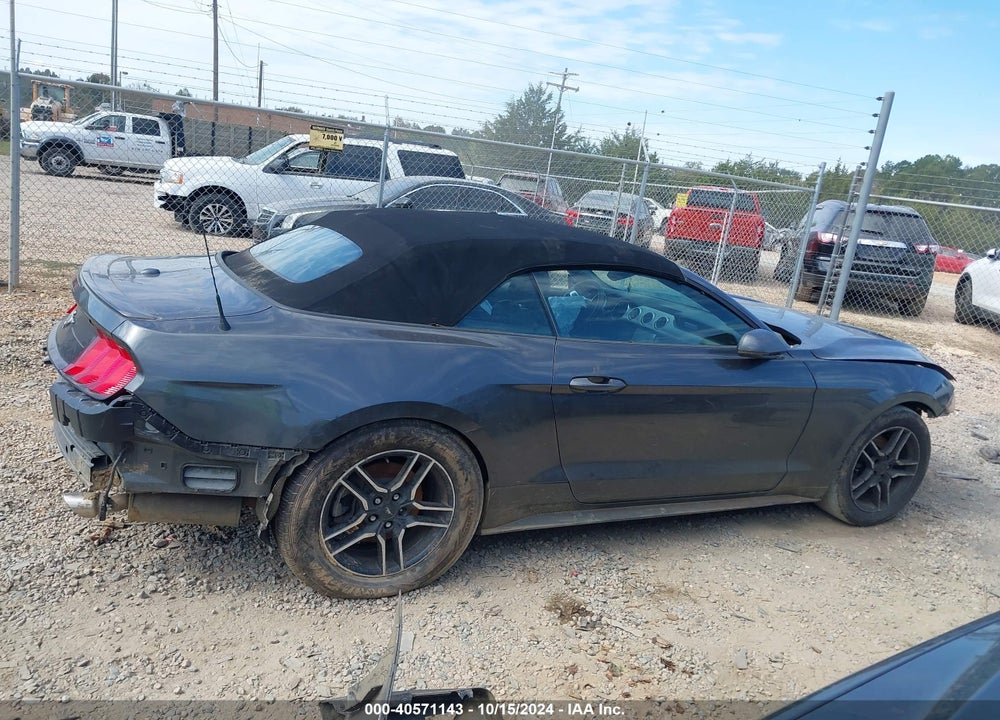 2019 FORD MUSTANG ECOBOOST PREMIUM VIN: 1FATP8UH2K5181668