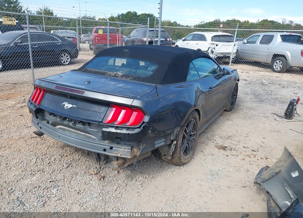 2019 FORD MUSTANG ECOBOOST PREMIUM VIN: 1FATP8UH2K5181668