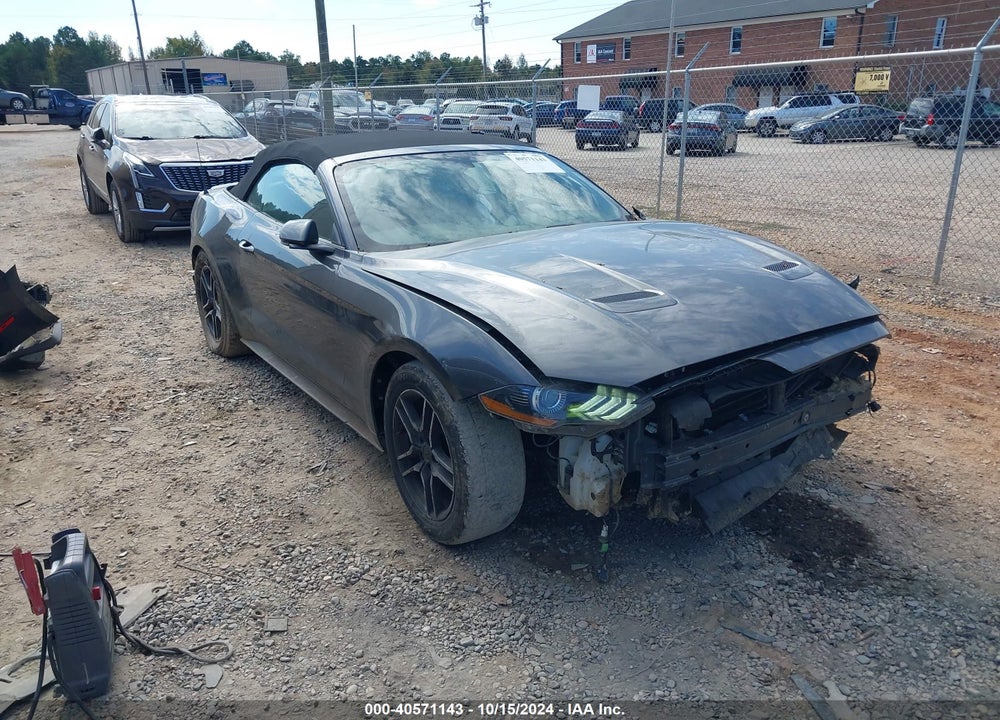 2019 FORD MUSTANG ECOBOOST PREMIUM VIN: 1FATP8UH2K5181668