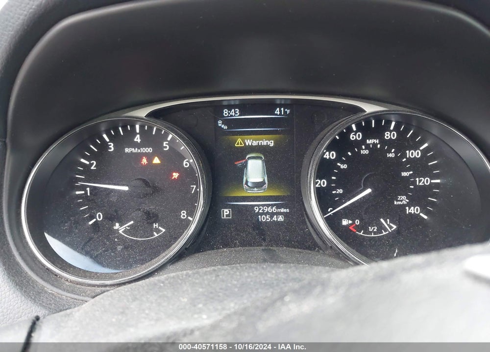 2015 NISSAN ROGUE SV VIN: 5N1AT2MV3FC895726
