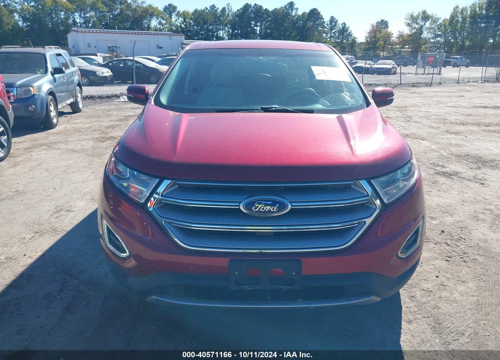 2016 FORD EDGE TITANIUM VIN: 2FMPK3K95GBB93501
