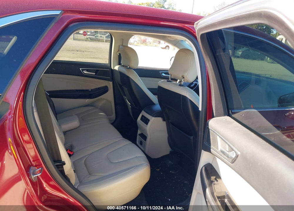 2016 FORD EDGE TITANIUM VIN: 2FMPK3K95GBB93501