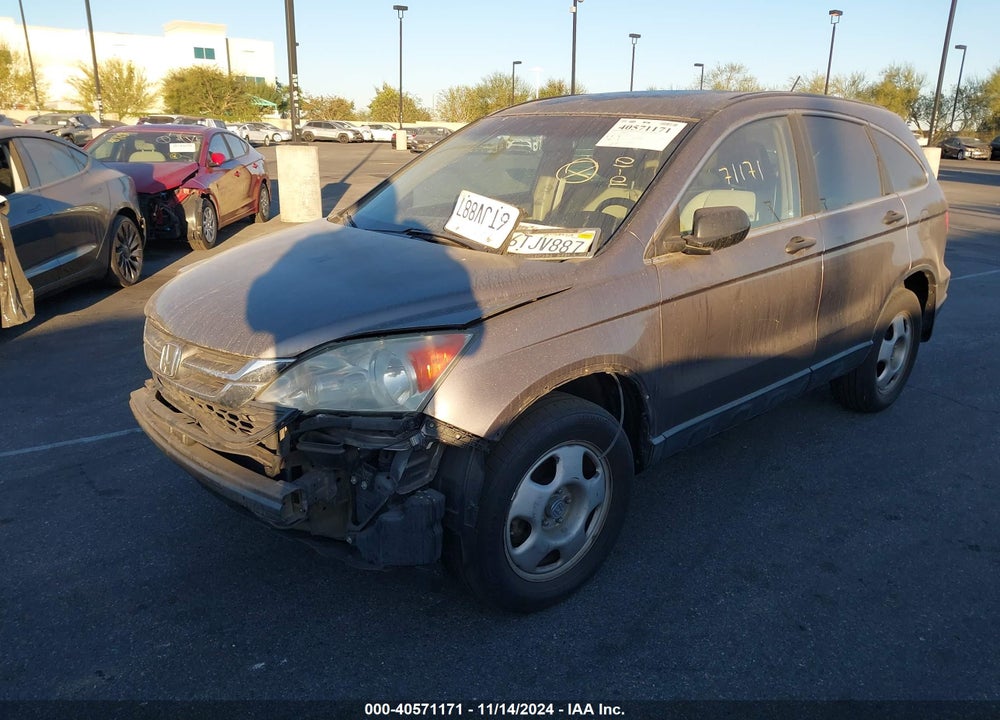 2011 HONDA CR-V LX VIN: 5J6RE3H34BL049237