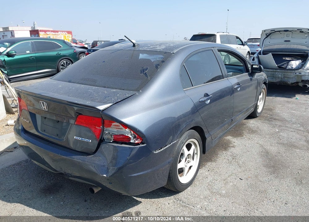 2006 HONDA CIVIC HYBRID VIN: JHMFA362X6S011410