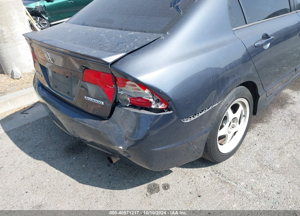 2006 HONDA CIVIC HYBRID VIN: JHMFA362X6S011410