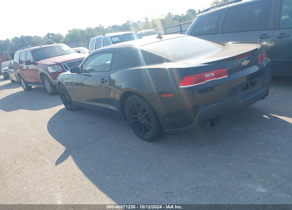 2014 CHEVROLET CAMARO 2LS VIN: 2G1FA1E30E9205727