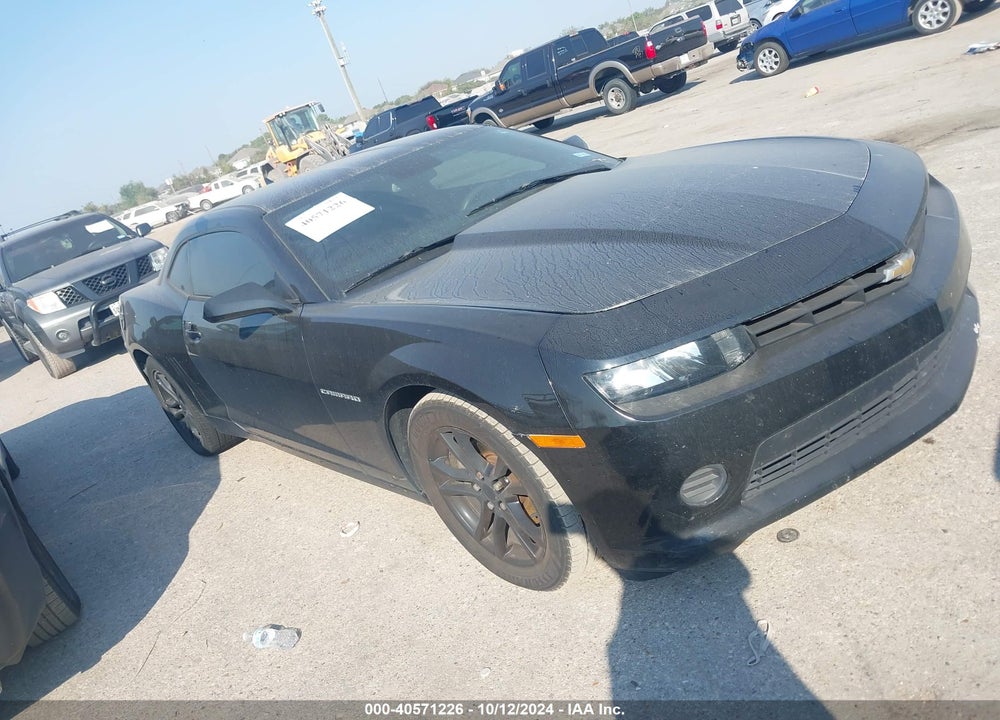 2014 CHEVROLET CAMARO 2LS VIN: 2G1FA1E30E9205727