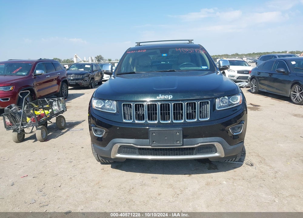2015 JEEP GRAND CHEROKEE LIMITED VIN: 1C4RJEBGXFC185399