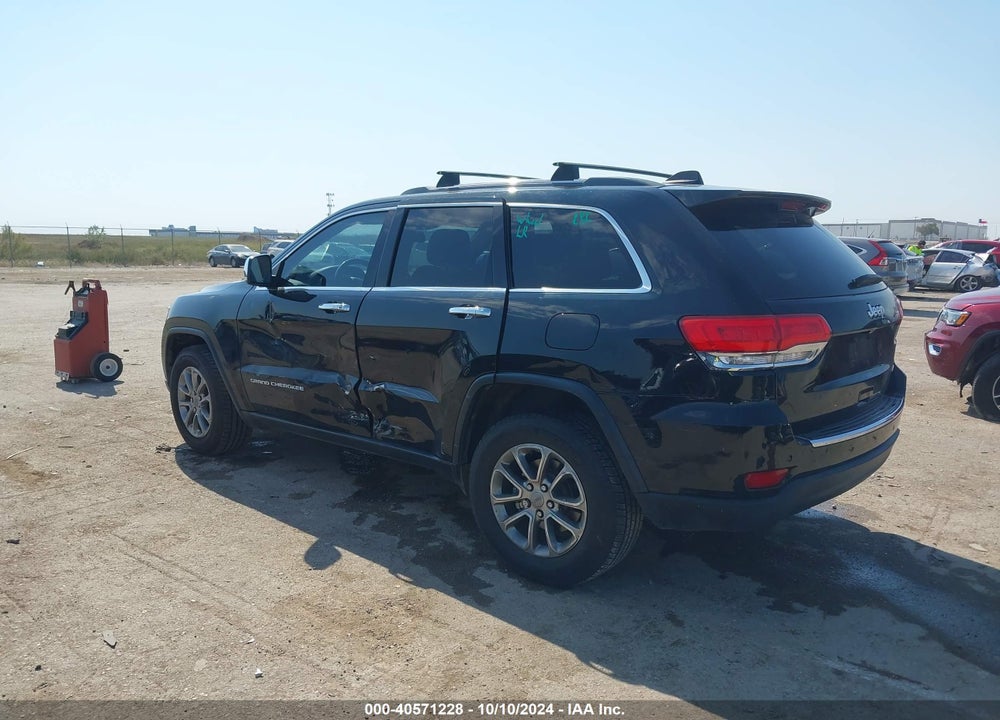 2015 JEEP GRAND CHEROKEE LIMITED VIN: 1C4RJEBGXFC185399
