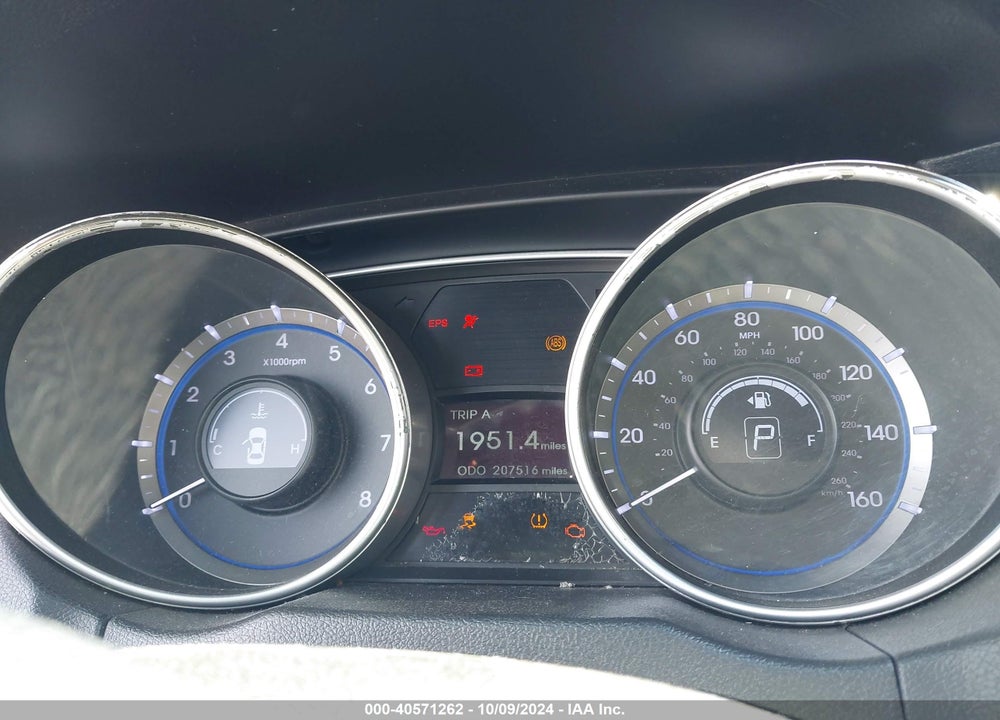 2012 HYUNDAI SONATA GLS VIN: 5NPEB4AC6CH331866