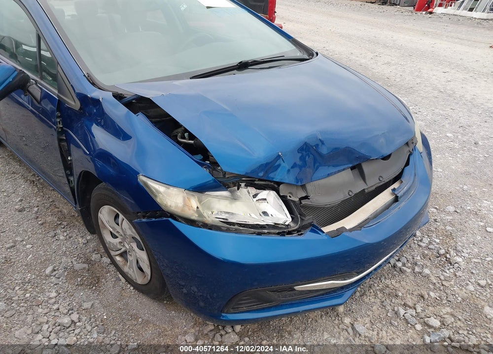 2014 HONDA CIVIC LX VIN: 19XFB2F51EE071659
