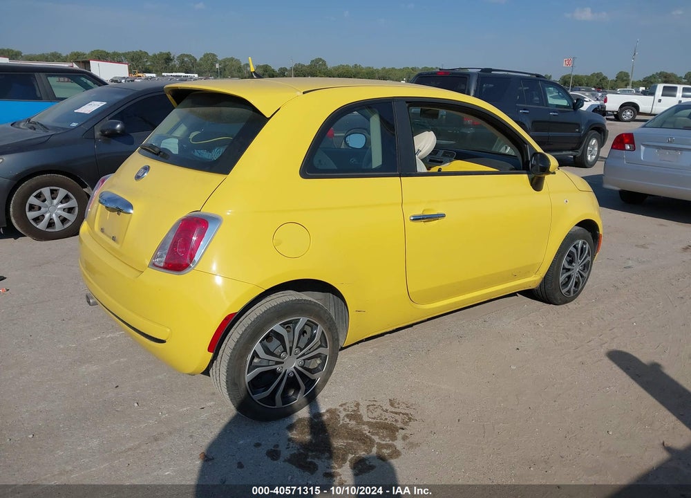 2013 FIAT 500 POP VIN: 3C3CFFAR5DT512376