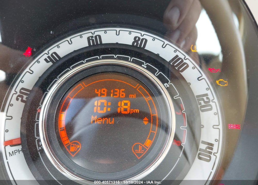 2013 FIAT 500 POP VIN: 3C3CFFAR5DT512376
