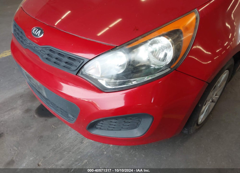 2014 KIA RIO LX VIN: KNADM5A34E6348011