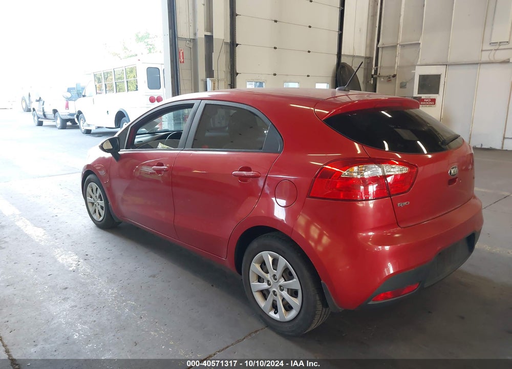 2014 KIA RIO LX VIN: KNADM5A34E6348011