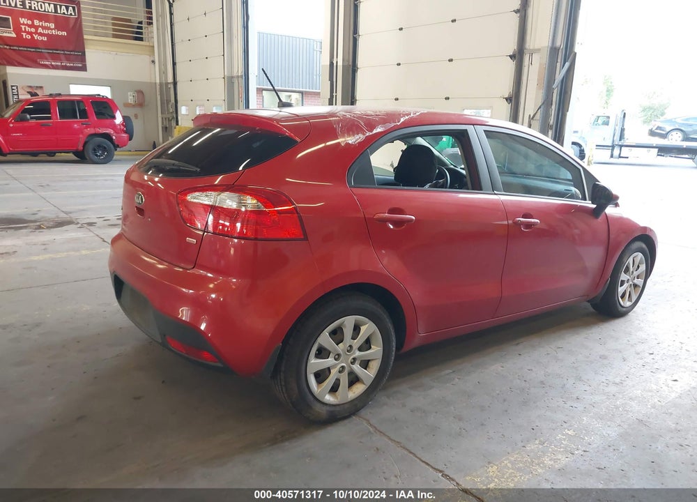 2014 KIA RIO LX VIN: KNADM5A34E6348011