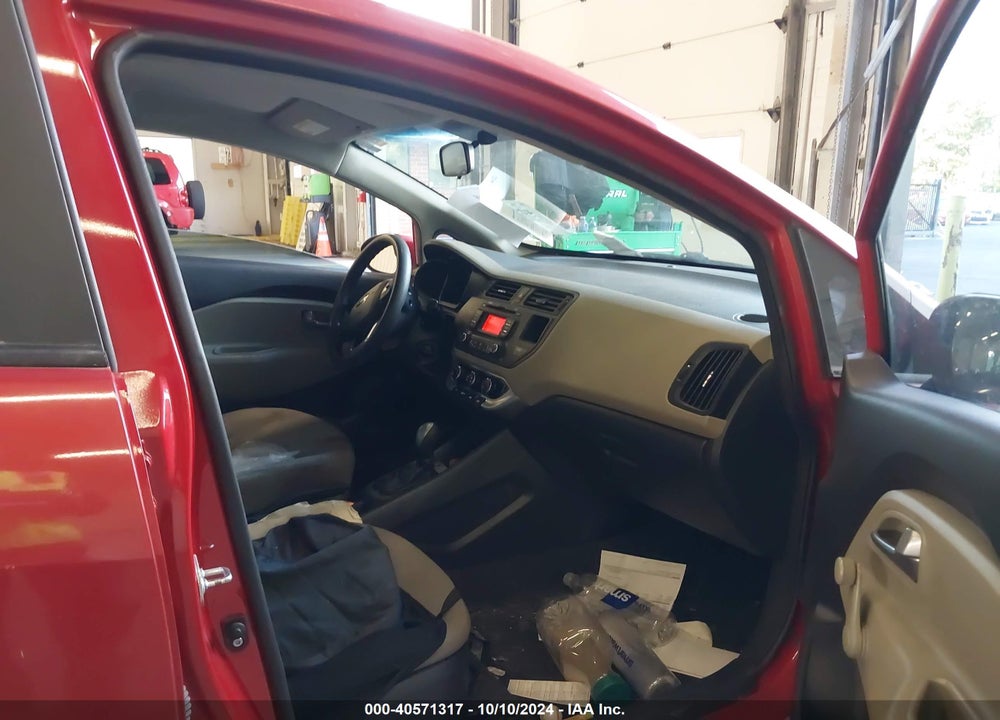 2014 KIA RIO LX VIN: KNADM5A34E6348011