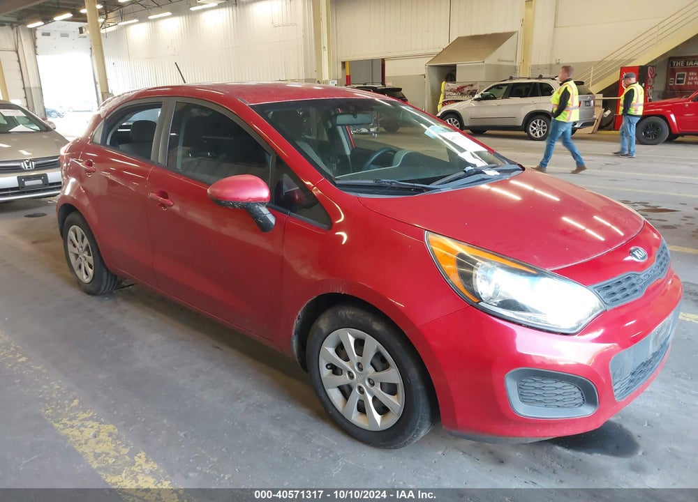 2014 KIA RIO LX VIN: KNADM5A34E6348011