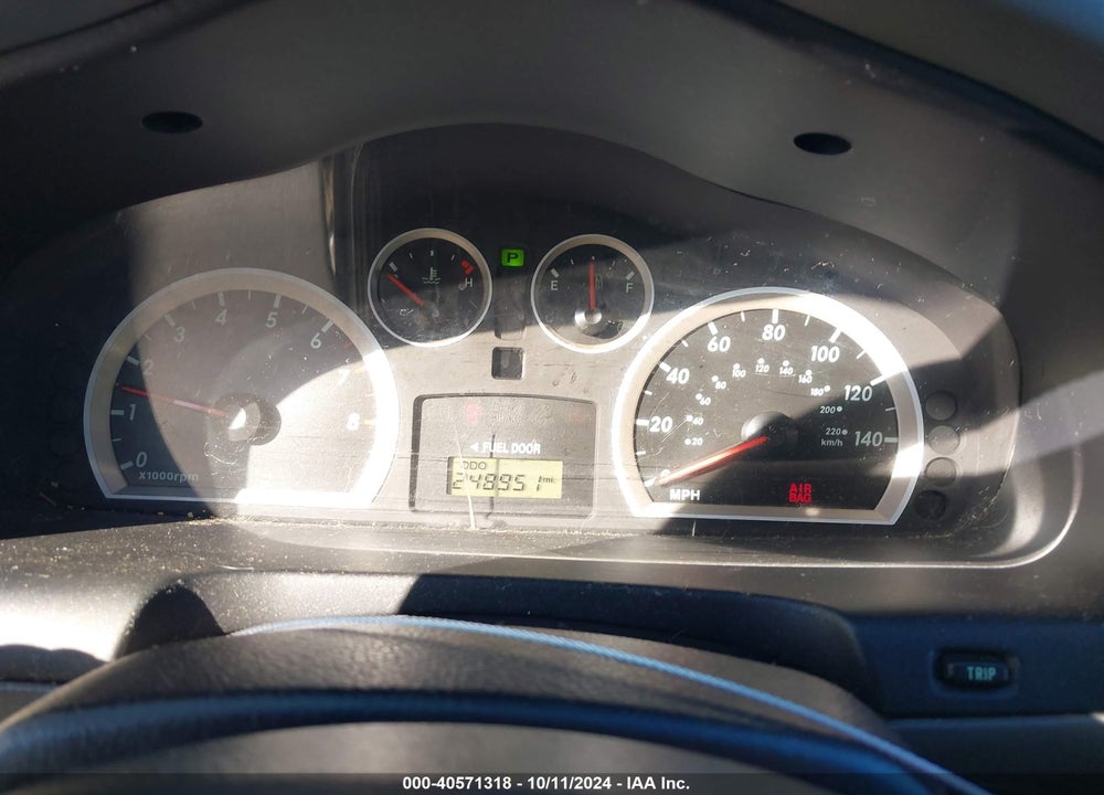 2005 HYUNDAI SANTA FE GLS VIN: KM8SC13D85U959663