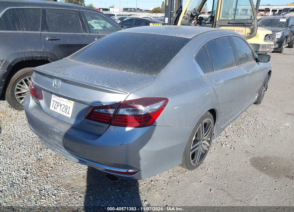 2017 HONDA ACCORD SPORT VIN: 1HGCR2F53HA269215