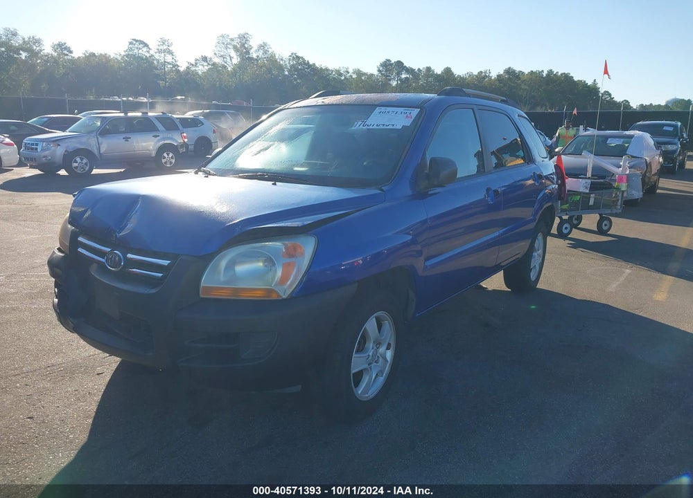2008 KIA SPORTAGE LX VIN: KNDJF724287466043