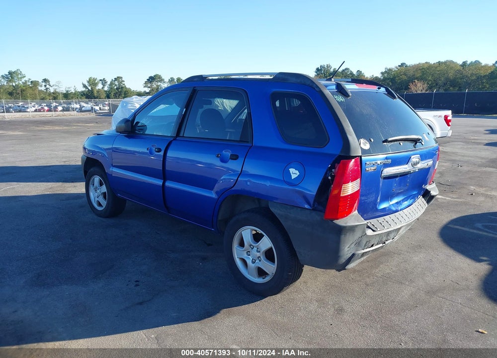 2008 KIA SPORTAGE LX VIN: KNDJF724287466043