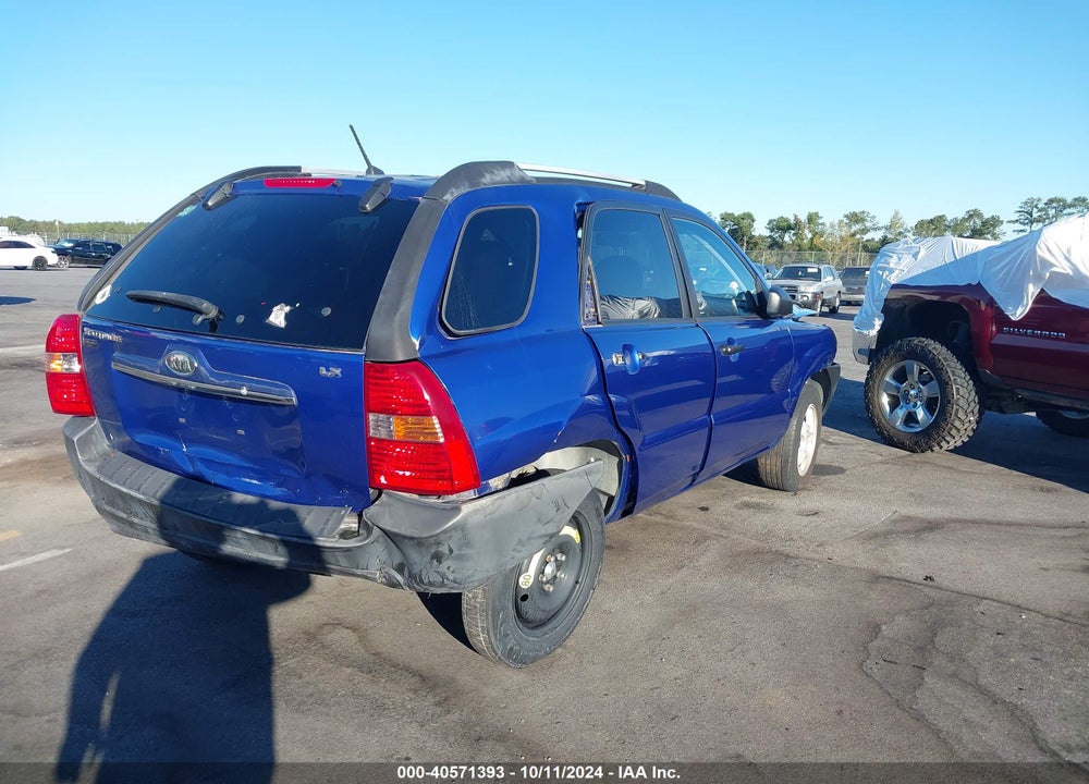 2008 KIA SPORTAGE LX VIN: KNDJF724287466043