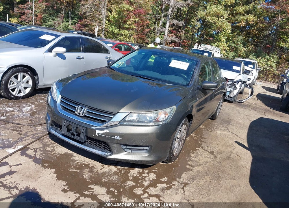 2013 HONDA ACCORD LX VIN: 1HGCR2F34DA108154