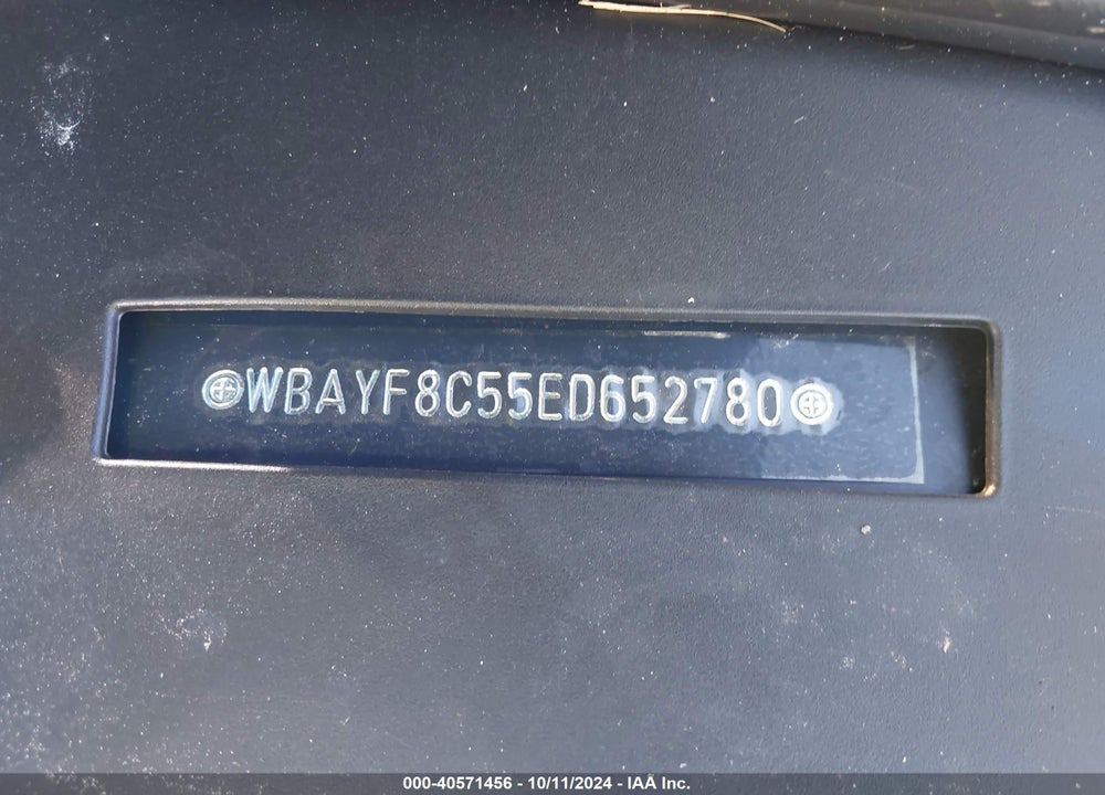 2014 BMW ALPINA B7 XDRIVE VIN: WBAYF8C55ED652780