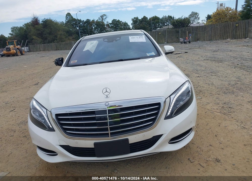 2015 MERCEDES-BENZ S 550 VIN: WDDUG8CB0FA156525