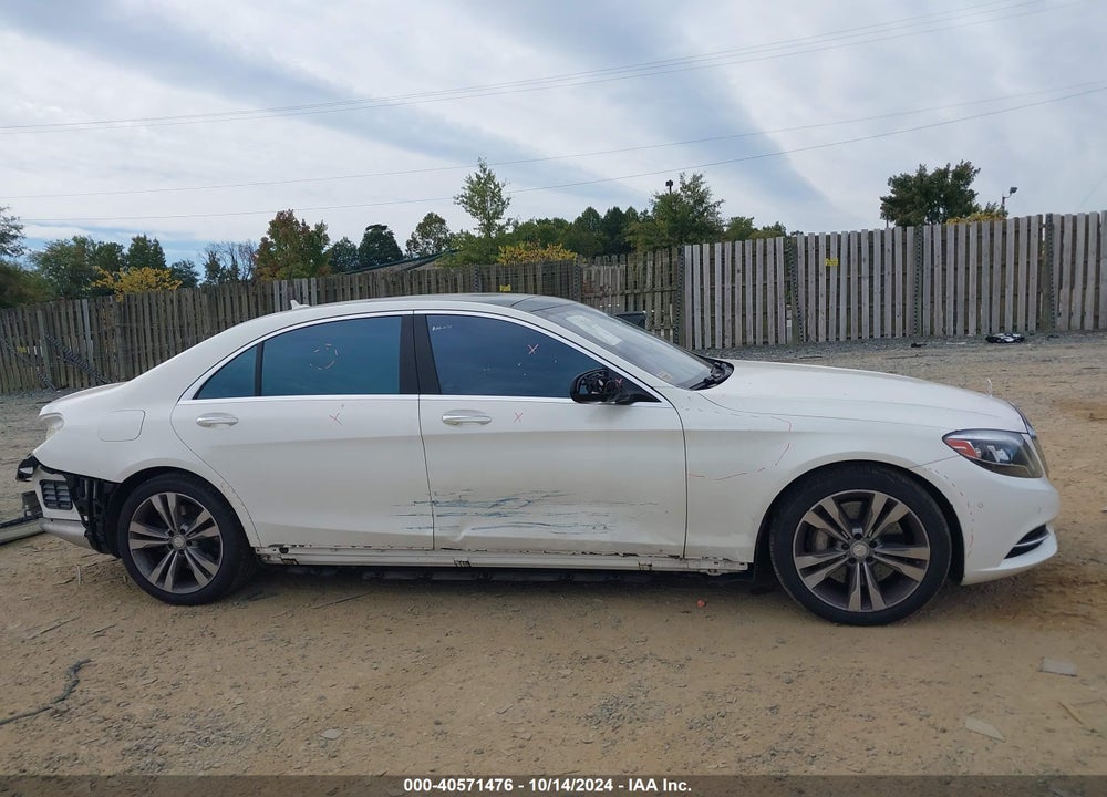 2015 MERCEDES-BENZ S 550 VIN: WDDUG8CB0FA156525