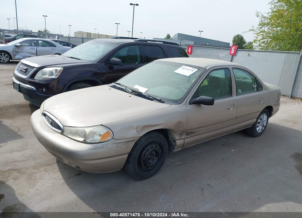 1998 FORD CONTOUR VIN: 1FALP6534WK156236