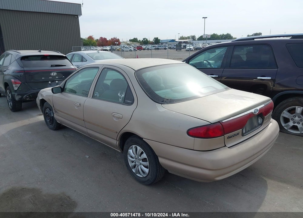 1998 FORD CONTOUR VIN: 1FALP6534WK156236