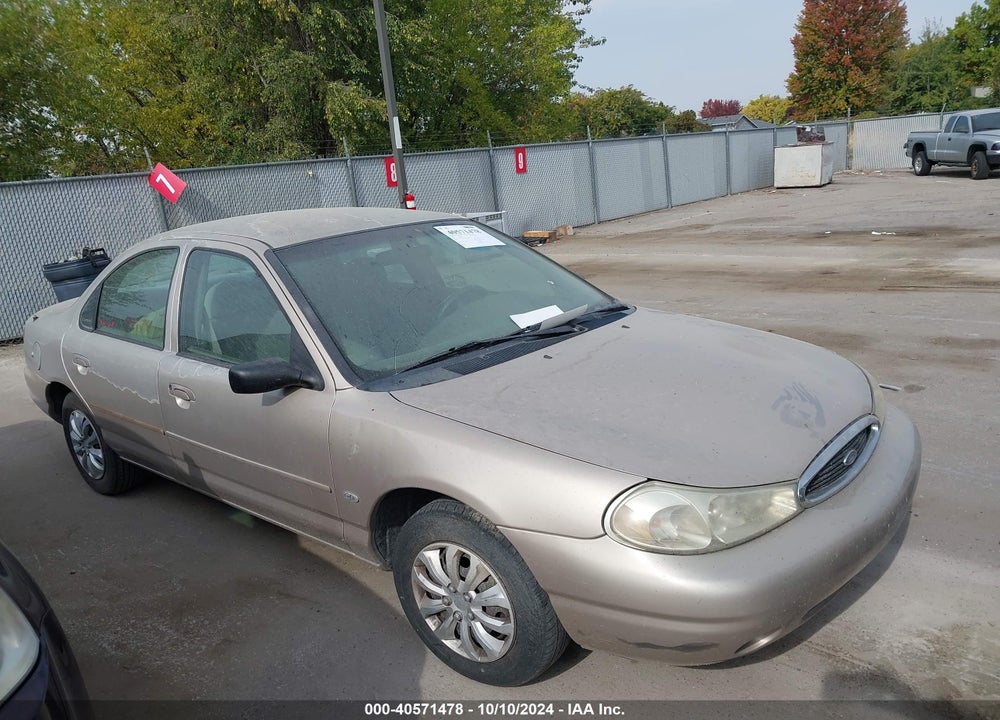 1998 FORD CONTOUR VIN: 1FALP6534WK156236