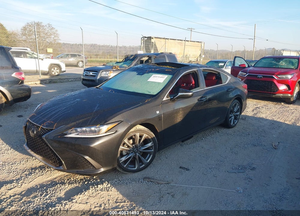 2021 LEXUS ES 350 F-SPORT VIN: 58AGZ1B10MU092584